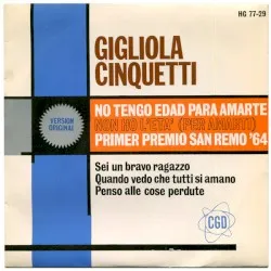 Non ho l'età (per amarti) / Sei un bravo ragazzo album by Gigliola Cinquetti