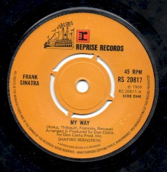 My Way / Blue Lace album by Frank Sinatra