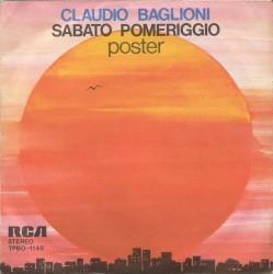 Sabato pomeriggio / Poster album by Claudio Baglioni