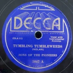 Tumbling Tumbleweeds / Moonlight on the Prairie album by Sons of the Pioneers