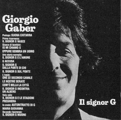 Il signor G album by Giorgio Gaber