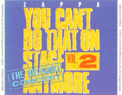 You Can't Do That on Stage Anymore, Vol. 2 album by Frank Zappa