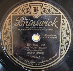 Tea for Two / The Blues Have Got Me album by Marion Harris