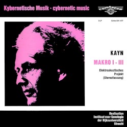 Makro I–III album by Roland Kayn