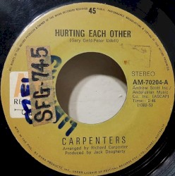 Hurting Each Other album by The Carpenters