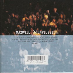 MTV Unplugged EP album by Maxwell
