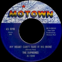 My Heart Can't Take It No More / You Bring Back Memories album by The Supremes