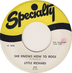 She Knows How to Rock / Early One Morning album by Little Richard