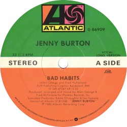 Bad Habits album by Jenny Burton