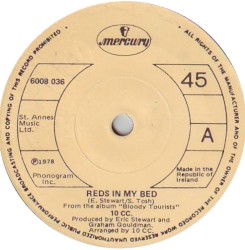 Reds in my Bed album by 10cc