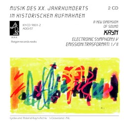 Electronic Symphony V / Emissioni trasformati I–II album by Roland Kayn