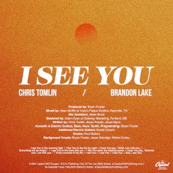 I See You album by Brandon Lake