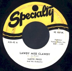 Lawdy Miss Clawdy / Mailman Blues album by Lloyd Price