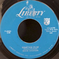 Somethin' Else album by Eddie Cochran