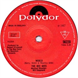 World / Sir Geoffrey Saved the World album by Bee Gees