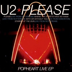 Please: PopHeart Live EP album by U2