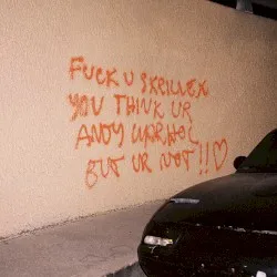 Fuck U Skrillex You Think Ur Andy Warhol but Ur Not!!