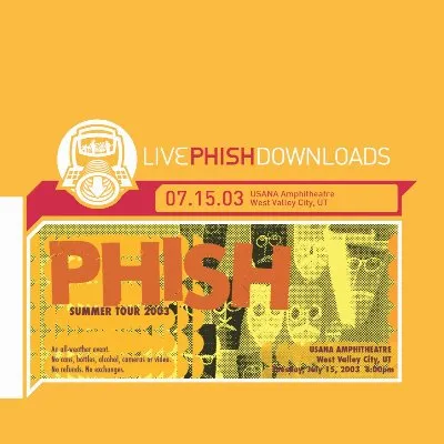Live Phish 07.15.03