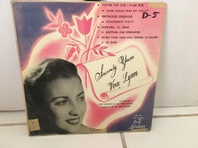 Sincerely Yours album by Vera Lynn