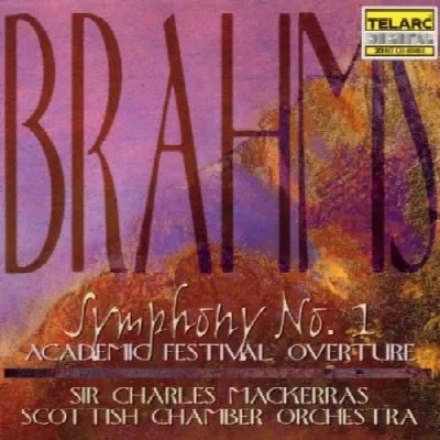 Symphony no. 1 / Academic Festival Overture album by Johannes Brahms