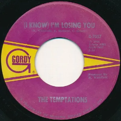 (I Know) I'm Losing You
