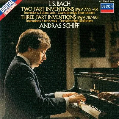 Two‐Part Inventions, BWV 722a–786 / Three‐Part Inventions, BWV 787–801