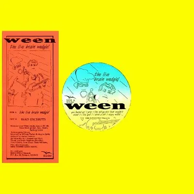 The Live Brain Wedgie/WAD album by Ween