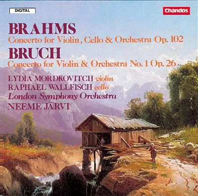 Brahms: Concerto for Violin, Cello & Orchestra, op. 102 / Bruch: Concerto for Violin & Orchestra no. 1, op. 26 album by Johannes Brahms