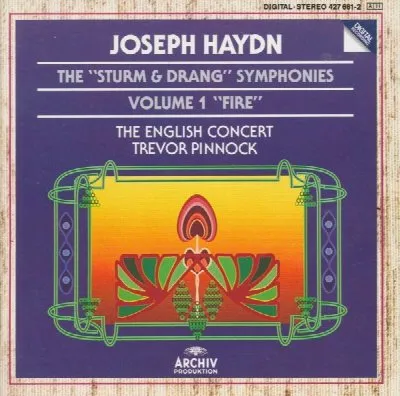 The "Sturm & Drang" Symphonies, Volume 1: "Fire" cover
