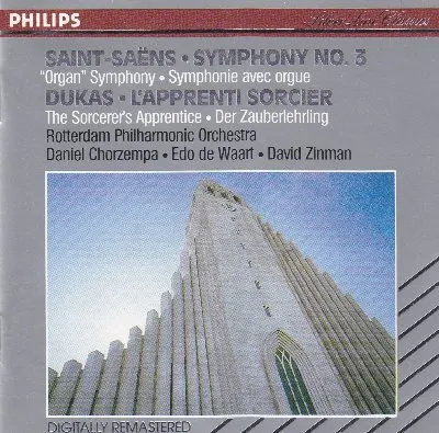 Saint-Saëns: Symphony no. 3 / Dukas: L'Apprenti Sorcier