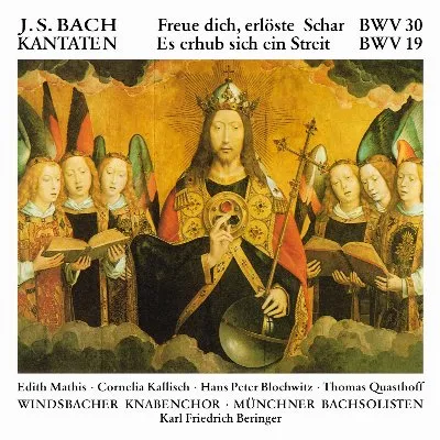 Kantaten: Freue dich, erlöste Schar BWV 30 / Es erhub sich ein Streit BWV 19 album by Thomas Quasthoff