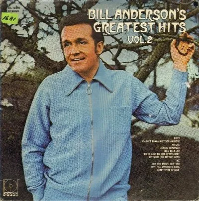 Bill Anderson's Greatest Hits, Vol. 2