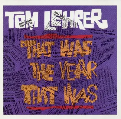 That Was the Year That Was album by Tom Lehrer