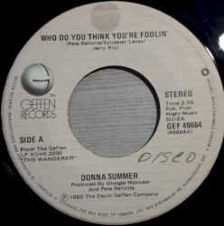 Who Do You Think You're Foolin' album by Donna Summer