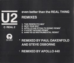 Even Better Than the Real Thing album by U2