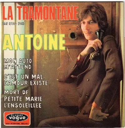 La Tramontane album by Antoine