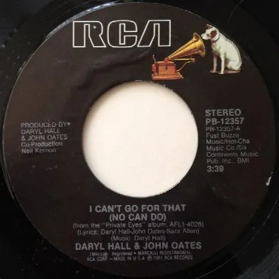 I Can't Go for That (No Can Do)