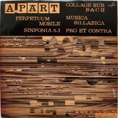 Sinfonia n. 1 / Perpetuum mobile / Collage sur B-A-C-H / Musica sillabica / Pro et contra