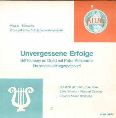 Unvergessene Erfolge album by Bill Ramsey