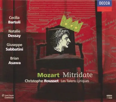 Mitridate album by Christophe Rousset